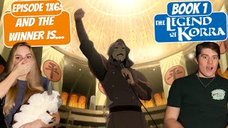 AMON TAKES OVER PRO BENDING  Legend of Korra Reaction  Episode 6 quotAnd the Winner Isquot [upl. by Salahcin]