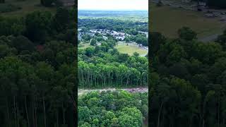 Stallings Park North Carolina follower drone everyone shorts [upl. by Odnomor]