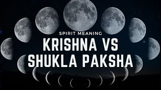 Difference Between Krishna Paksha and Shukla Paksha  Shukla Paksha and Krishna Paksha Explained [upl. by Socram682]