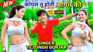 कोयल तू होती बागन की  पपिया बन बोल तो छोरी  Koyal Tu Hote Bagan Ke  Singer Tejsingh Gurjar [upl. by Sanferd]