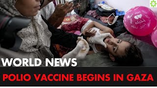 Polio Vaccine Campaign Begins in Gaza Protecting the Future  Life Easy 360 [upl. by Odnanref]