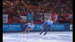 JamesBonheur 2009 Bompard Trophy free program Throw Quad Salchow attempt [upl. by Haroved]