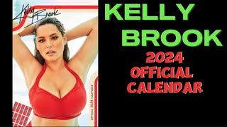 A Look At KELLY BROOK 2024 Official Calendar kellybrook calendar 2024 [upl. by Aldarcy]