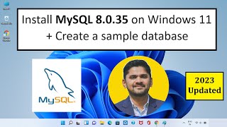 How to install MySQL 8035 Server and Workbench latest version on Windows 11 [upl. by Sinnelg159]