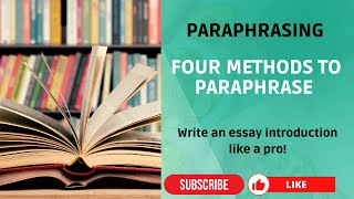 Role of Paraphrasing in Elevating IELTS Writing ProficiencyIeltsmasterprep [upl. by Adrianne]