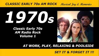 Classic Early 1970s AM Radio Rock  Volume 1 [upl. by Merete]