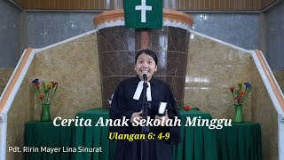 Cerita Alkitab Anak Sekolah Minggu  Ulangan 6  49  minggu 04 Juli 2021 [upl. by Ahsilad]