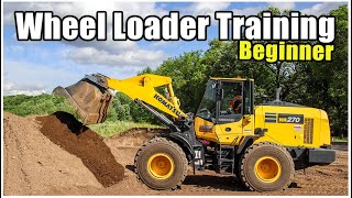 Front End Loader Training Beginner 2020  Heavy Equipment Operator Training [upl. by Graig]