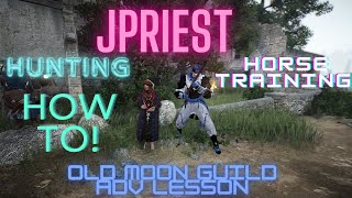 How to do Jetinas Daily EVENT quest Horse training and Hunting BDO [upl. by Lleinad]