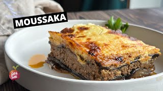 MOUSSAKA TRADITIONNELLE 🇬🇷 Meilleure recette moussaka agneau [upl. by Rosemarie]