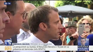 Affaire Benalla quotJe suis fier de lavoir embauché à lÉlyséequot réagit Emmanuel Macron [upl. by Phyllida]