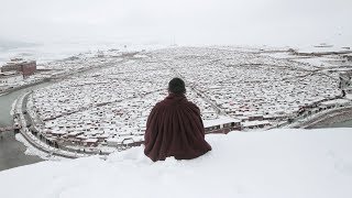 Yarchen Gar Yaqing Si Tibetan Buddhist monastery in Sichuan China [upl. by Dryden]