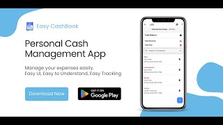 Easy CashBook Expense Manager [upl. by Naasah]