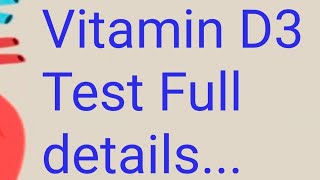 हिंदी vitamin d3 test full details price in  Dr lal path labs [upl. by Kudva]