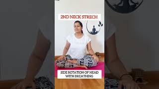 4 correct Yoga Streches for healthy Neck amp Neck stiffness Neck pain [upl. by Eanel]