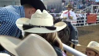 Tremonton Rodeo Womens Bronc Ride 2013 [upl. by Tollman]