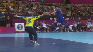 Mens Handball Sweden v Iceland  Group A  London 2012 Olympics [upl. by Luce]