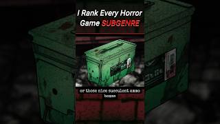 Ranking Survival Horror Games [upl. by Nylra]