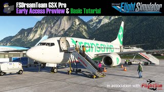 MSFS  GSX for Microsoft Flight Simulator  FIRST LOOK REVIEW [upl. by Demmer]