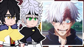 Black Clover character React to Satoru Gojo  Gacha React [upl. by Coppinger]