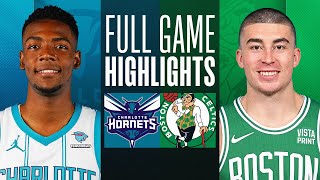 HORNETS at CELTICS  FULL GAME HIGHLIGHTS  April 12 2024 [upl. by Ylrebnik]