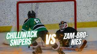 3on3 Classic  Season 8  Chilliwack Snipers vs ZamBroNies Aug 13th 2023 [upl. by Goetz40]