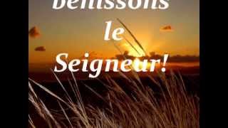 Tout joyeux bénissons le Seigneur [upl. by Llirrehs]