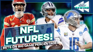 NFL BETTING Early look at BigGame Percentages [upl. by Jankell]