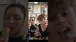 best live tiktok avec Léane et Maël [upl. by Cori]