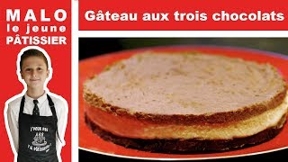 Mon secret pour un délicieux gâteau 3 chocolats facile et rapide [upl. by Dacey647]