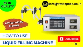 Double Head Compact Liquid Filling Machine Double Head  Stainless Steel SS Body  Lowest Cost [upl. by Brose]