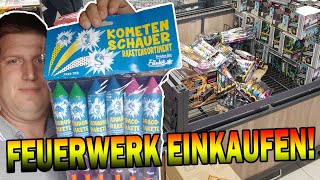 VUURWERK KOPEN IN DUITSE SUPERMARKT [upl. by Leaj]