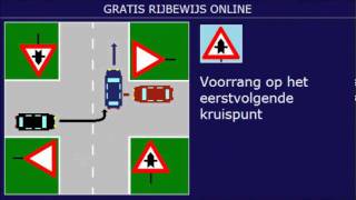 GRATIS RIJBEWIJS ONLINE voorrangsvraag1flv [upl. by Seerdi]