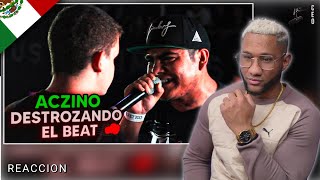 🇲🇽 ACZINO ROMPIENDO EL BEAT  REACCION [upl. by Eulalee]