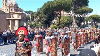 Natale di Roma 2024  Ep 1  Corteo storico [upl. by Ainegul]