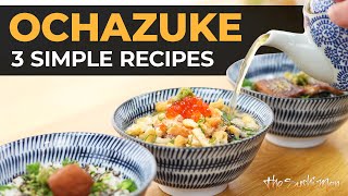 How to Make OCHAZUKE Japanese Green Tea Rice with The Sushi Man [upl. by Octavius831]