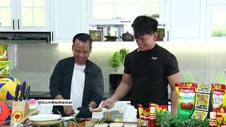 MAKAN LEMAK SEASON 2 EPISODE 5 RESEP LONTONG DAN STEAK AYAM ALA BUMBU MAWAR MERAH [upl. by Hube668]