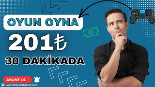 SADECE OYUN OYNAYARAK 30 DAKİKADA 201 TL PARA KAZANMAK  İnternetten Para Kazanma 2023 [upl. by Ahsener458]