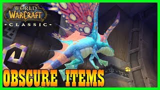 Classic World of Warcraft Highly Obscure Items Vanilla WoW [upl. by Oidiple590]