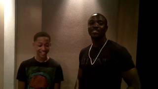 Jacob Latimore and Akon in the Studio [upl. by Okubo]