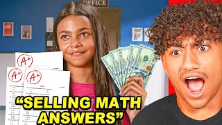 Student Sells STOLEN ANSWERS To Math TEST [upl. by Ysus]