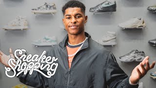 Manchester Uniteds Marcus Rashford Goes Sneaker Shopping With Complex [upl. by Suanne751]