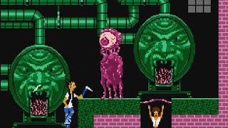 Ghoul School NES Playthrough longplay video game [upl. by Naitsirt]