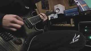 Meshuggah  In Death Is Life guitar cover [upl. by Latsryc785]