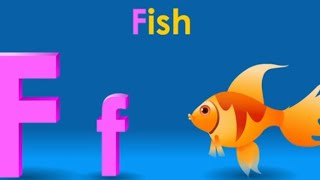 Letter Ff  Alphabet Ff  Kids Fun Learning [upl. by Strep]