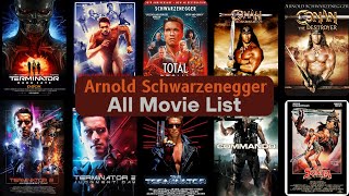 Arnold Schwarzenegger All Movies List 19702019arnold Schwarzenegger movie list [upl. by Aubert]