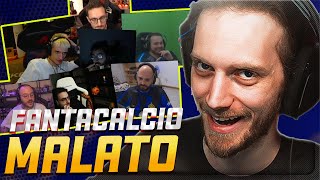 FANTACALCIO MALATO con ZanoXVII FazzRewind Yoshi93 justrohn NanniTwitch e Zazzone [upl. by Saudra]