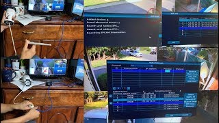 How To Connect Add Setup Or Pair IP Camera To ONVIF WiFi NVR  Match Code Through Network Cable [upl. by Packton]