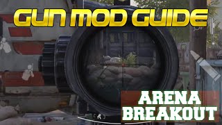 Full Guide To Gun Modification in Arena Breakout [upl. by Jerrome342]