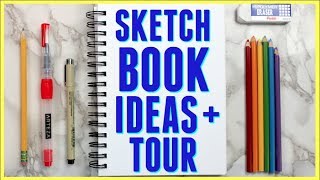 5 Ways to Fill Your Sketchbook  Mini Sketchbook Tour Part 5 [upl. by Lindgren]